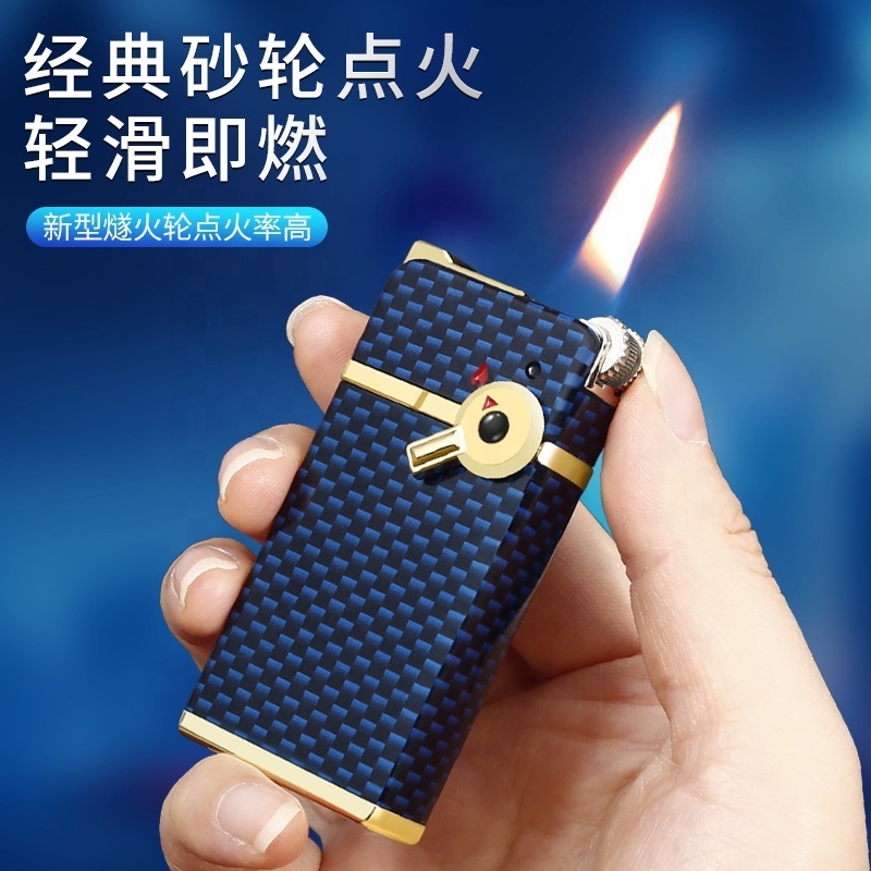 JOBON Small Torch Lighter Jet Flame Flint Lighter Gas Butane Refillable with Soft Flame For Cigar Cigarette