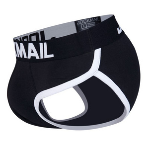 JOCKMAIL Removable Pad Men's underwear Push the cup Padding Briefs Boxer Fake Ass Foam Gym Sports Underpants Shorts