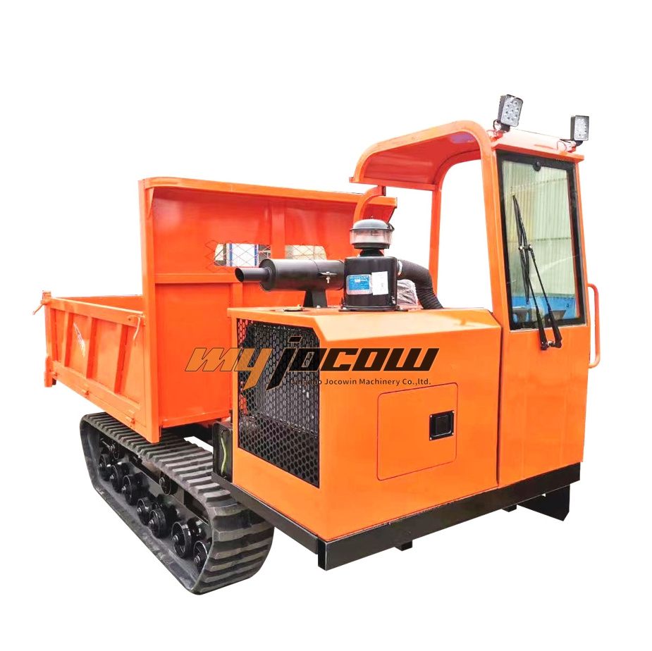 Hot sale mini crawler transport truck 1 ton 2 ton 3 ton self loading mini dumper price