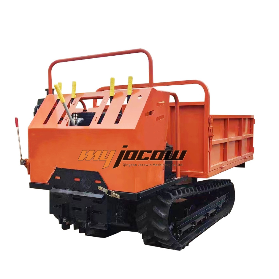 Hot sale mini crawler transport truck 1 ton 2 ton 3 ton self loading mini dumper price