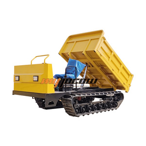 Hot sale mini crawler transport truck 1 ton 2 ton 3 ton self loading mini dumper price