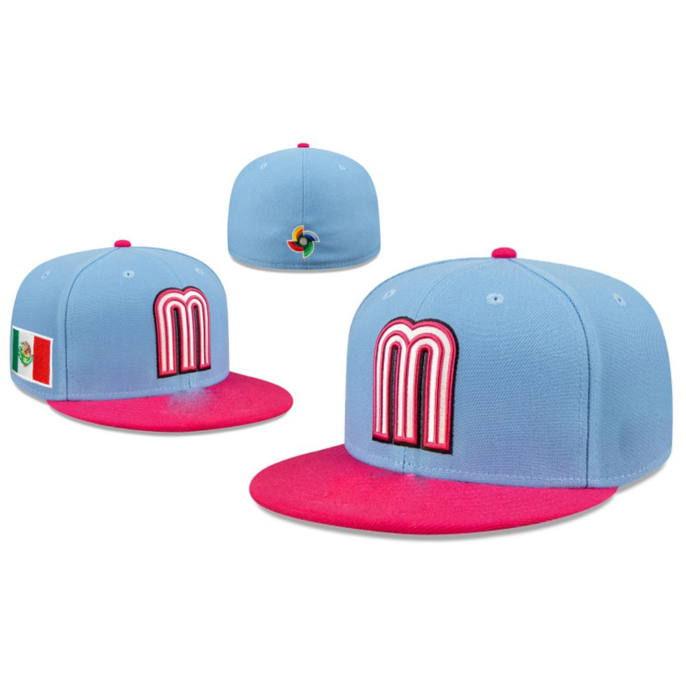 Custom Logo Wholesale 3D Embroidered Sports Snapback Baseball Men 6 Panel Plain Mexico Fitted Designer Caps Famous Brand