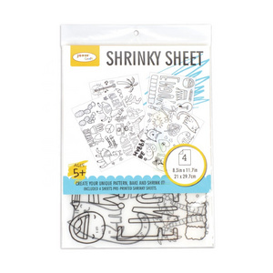 A4 Plastic Shrink Sheets