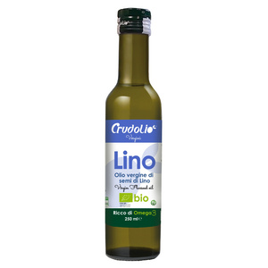 Premium Product Organic Virgin Flax Seed Oil  Made in Italy 500ml | Vegan | Linseed Oil | Cold Pressed | Omega 3