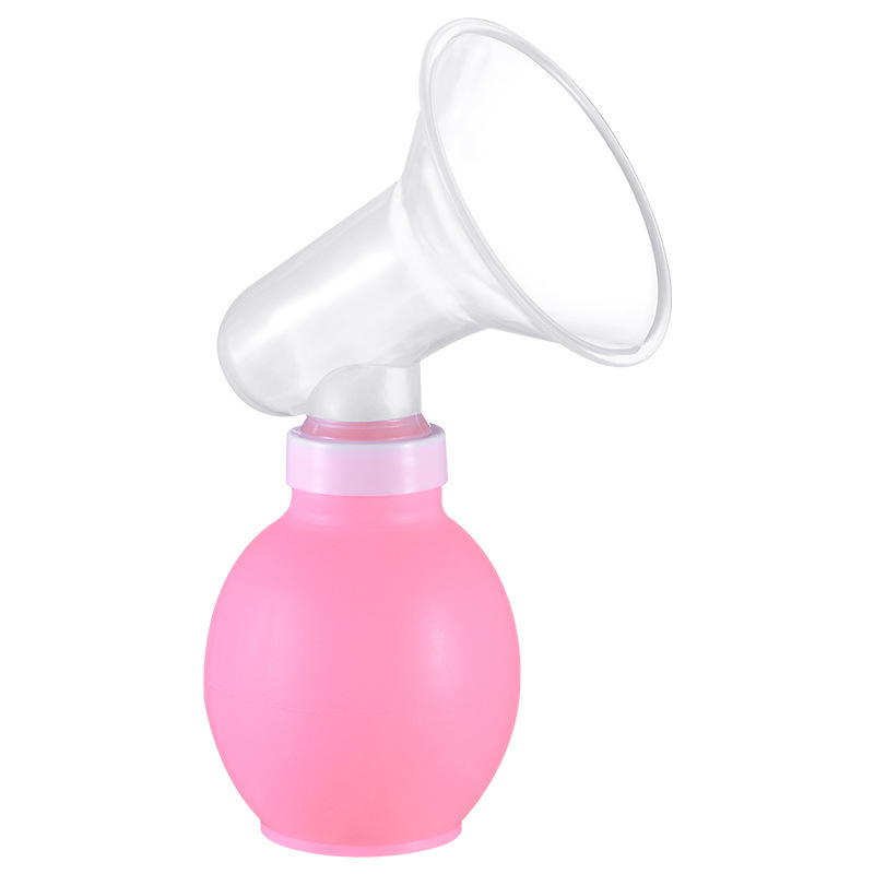 1Pcs Manual Breast Pump Powerful Elbow Style Breast Nipple Suction Food Grade PP Baby Nipple Suction Pump Bottle Infant Supply