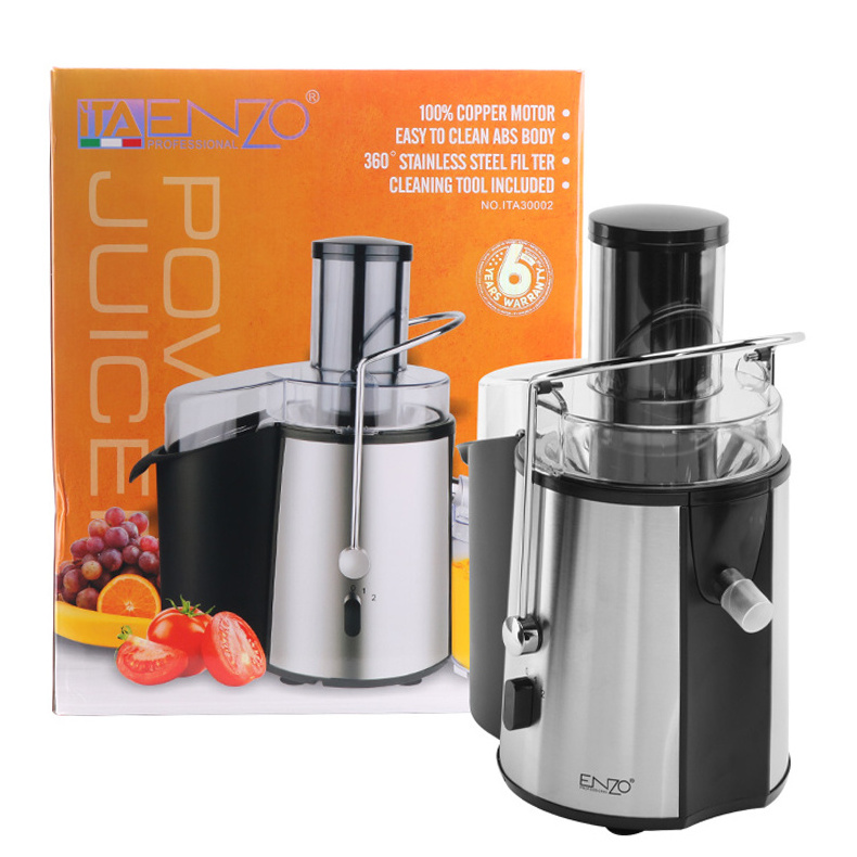 ENZO Electric Automatic Orange Fruit Power Grinder Juicer Extractor Centrifugal Juicers Machine