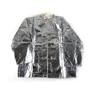 Aluminum foil coated fiberglass cloth fire fighting suit