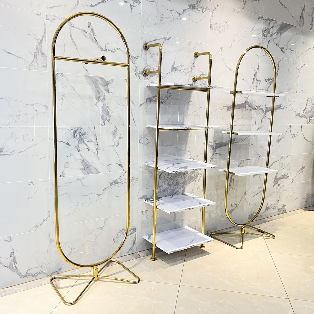 Modern style shoe shelf wall mounted bag display rack stand shoes display shelf wall display stand for shoes