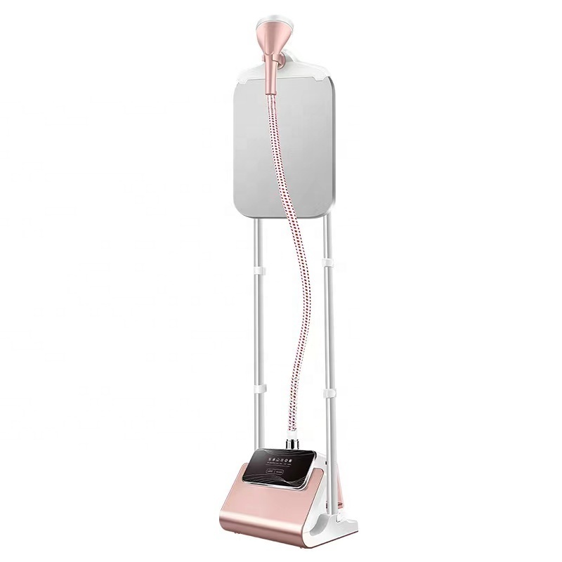 1800W Vertical Garment Steamer 2.4L Large Capacity Hanging Ironing Machine 6 Adjustable Gears Height Clothes Steaming Machine