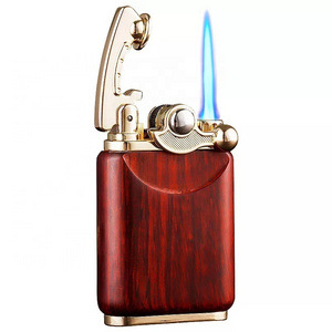 Wholesale gas lighter Butane inflatable Cigarette cigar lighter torch butane honest lighters custom with gift box