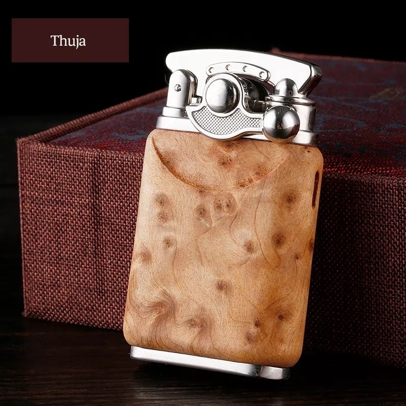 Hot Sell Wholesale customized Refillable Flame Flint oil kerosene Classic vintage lighters for Cigar Cigarette Custom Logo