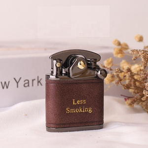 Luxury Wholesale Quality Refillable kerosene Oil lighters matches custom logo match lighters for cigarettes outdoor