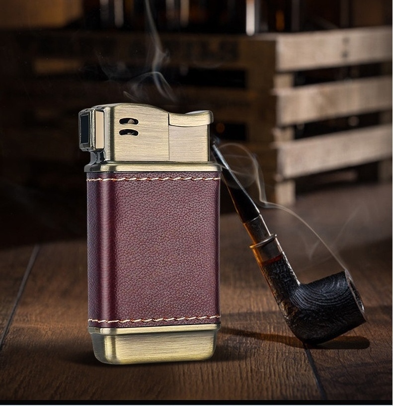 Wholesale Honest cigarette lighter CUSTOM LOGO pipe multi function pipe tool portable metal pipe lighters