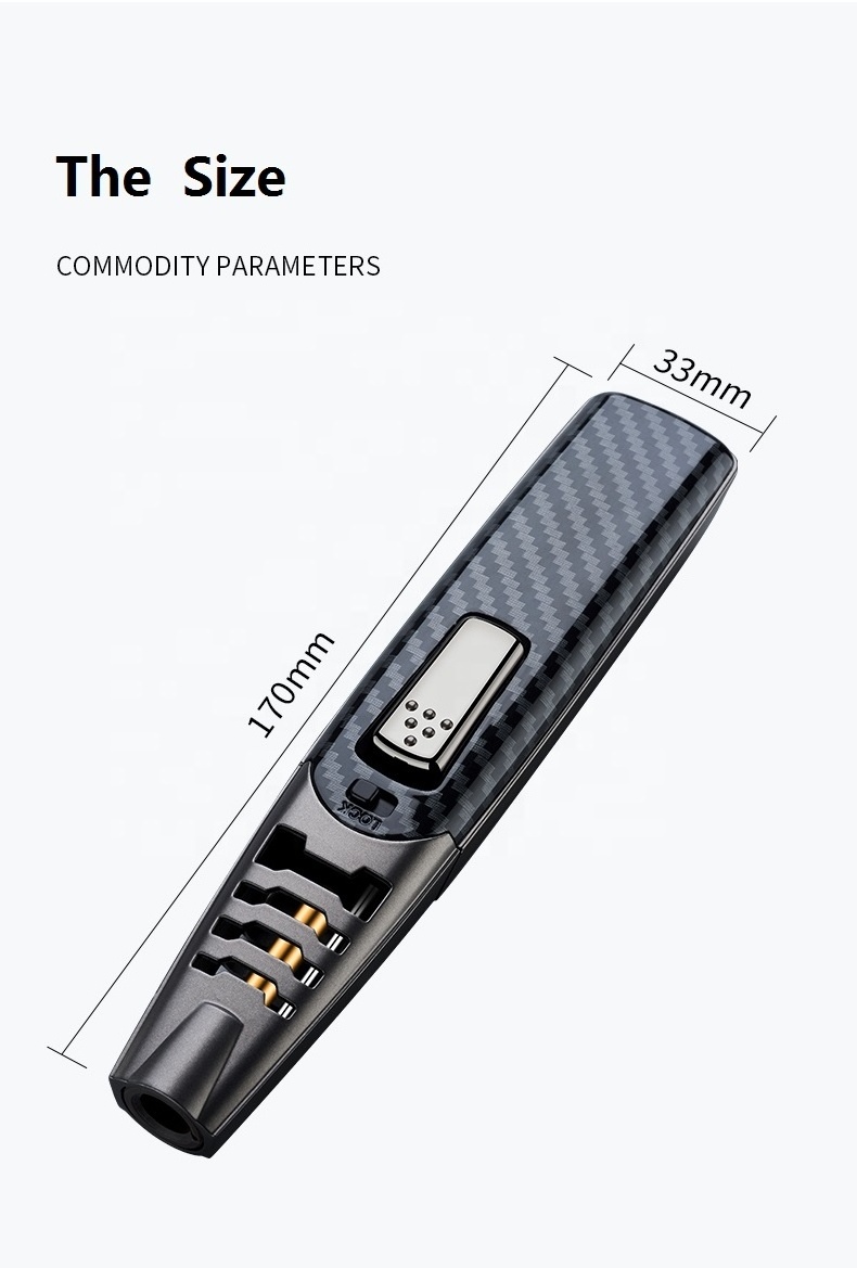 JOFI Jet Blue Flame Butane Gas Refillable Torch Lighter For Outdoor survival Kitchen Outdoor Grilling