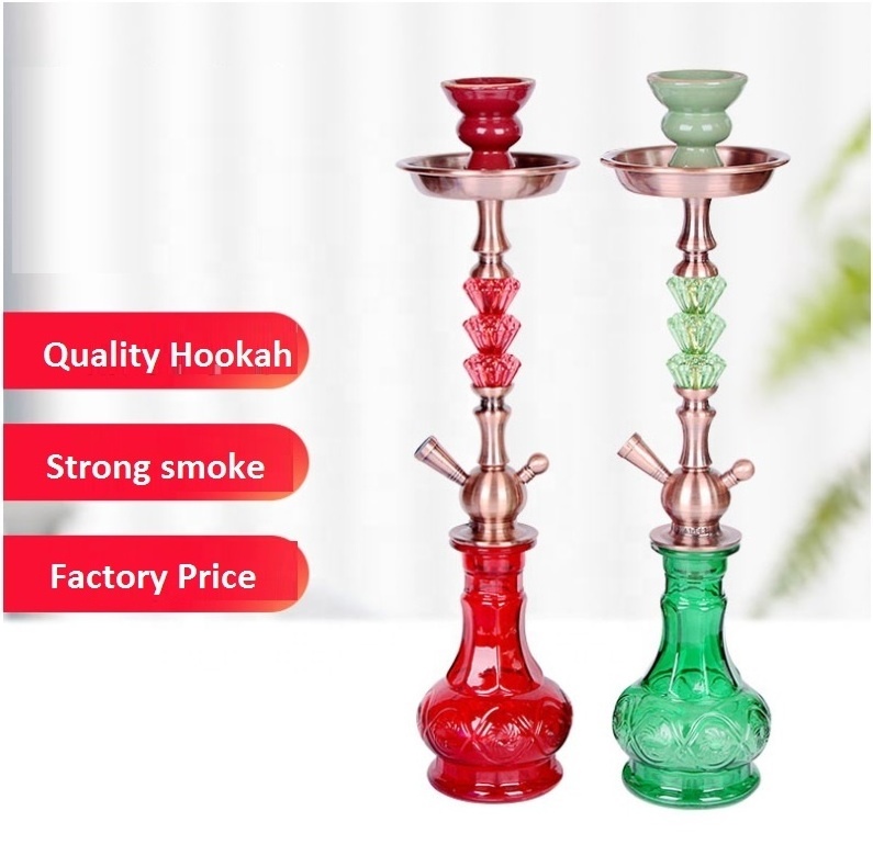 JOFI  NEW Glass Arab Hookah Shisha Cup Sheesha chicha Smoking Accessories Nargile for Shisha Hookah Set Double Smoke Pipe Shisha