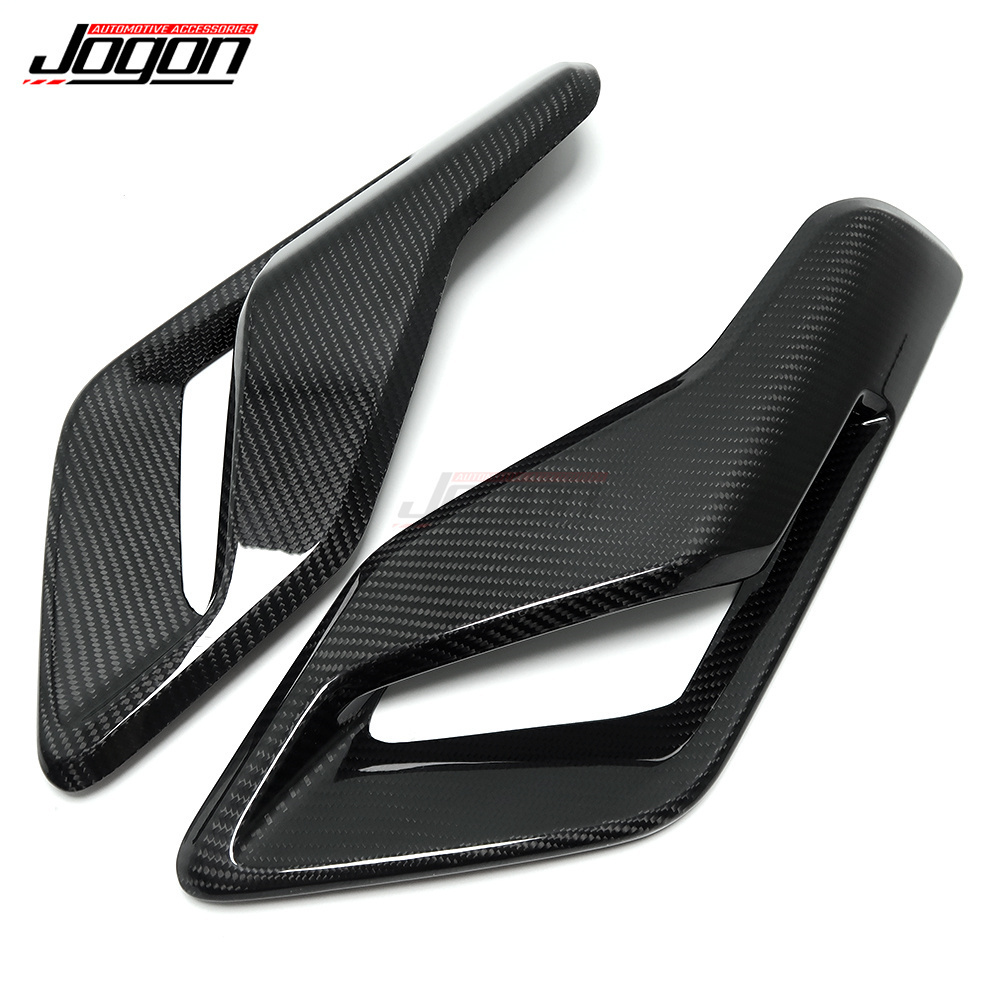 For Ford F150 20212022 2023 Carbon Fiber Car Fender Side Air Vent Outlet Cover Trim Decorative Sticker Car Exterior Accessories