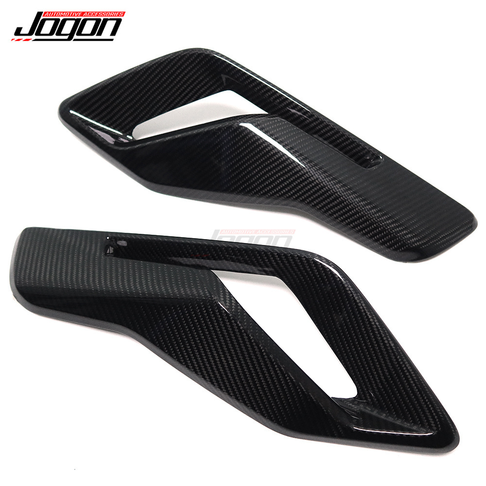 For Ford F150 20212022 2023 Carbon Fiber Car Fender Side Air Vent Outlet Cover Trim Decorative Sticker Car Exterior Accessories