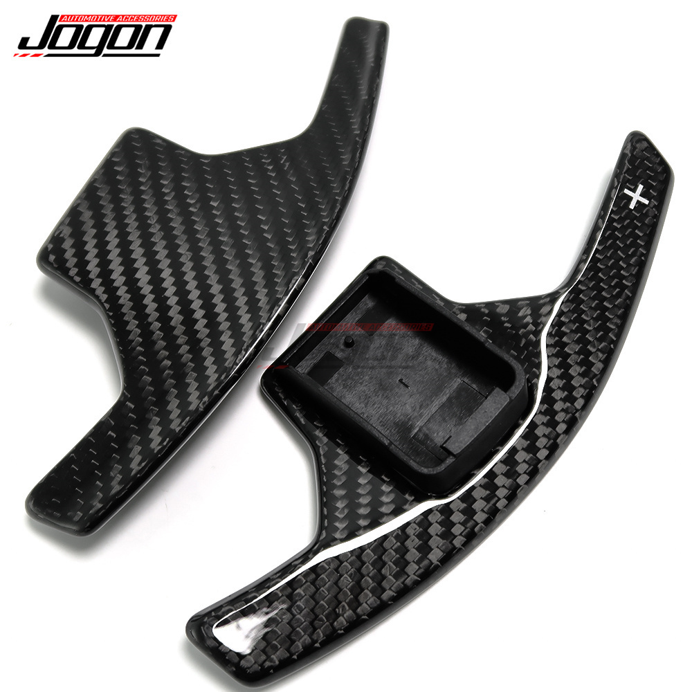 For Nissan GTR Nismo R35 2018-2022 Dry Carbon Fiber Replace Paddle Shift Car Interior Steering Wheel Paddles Trim