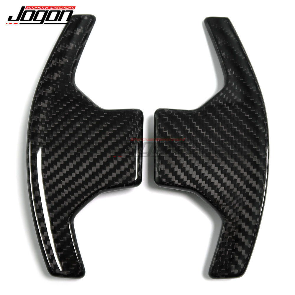 For Nissan GTR Nismo R35 2018-2022 Dry Carbon Fiber Replace Paddle Shift Car Interior Steering Wheel Paddles Trim