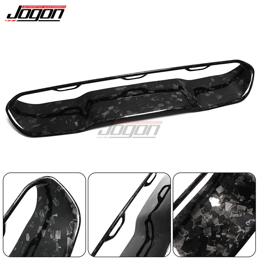 For Dodge Ram TRX 1500 2500 2019-2023 Dry Carbon Fiber Mirror Cover Hood Scoop Engine Cover Car Accessories Interior Decor Trim