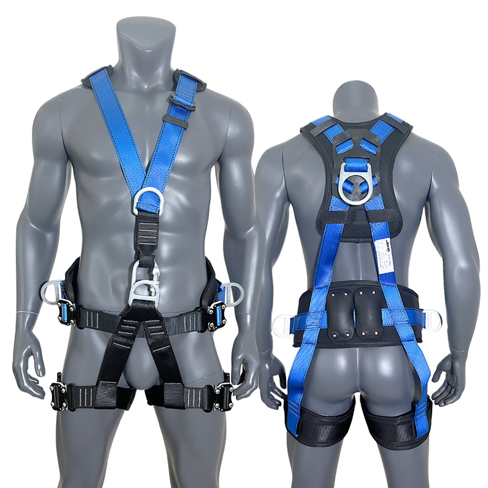 Hot Selling 4 Point Harness Electric Power Safety Harness Double Hook