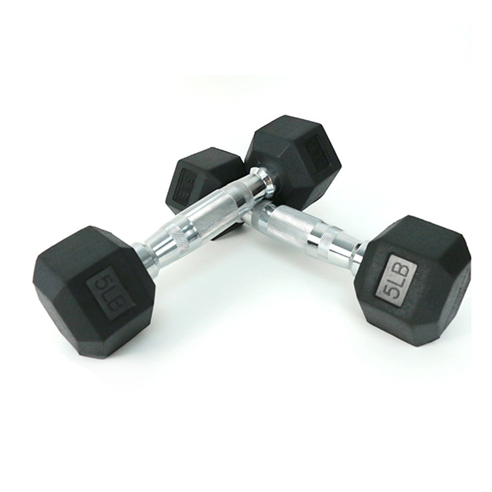 Manufacturer Fitness Free Weights Rubber Wholesale 20kg Dumbel Gym Training Weight Lifting Dumbell Hex Dumbbell Set For Gym