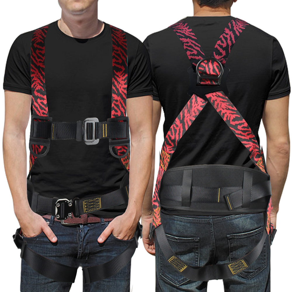 Professional Low Price Lineman Full Body Safety Harness Belt For Construction Fall Protection Safety Harness