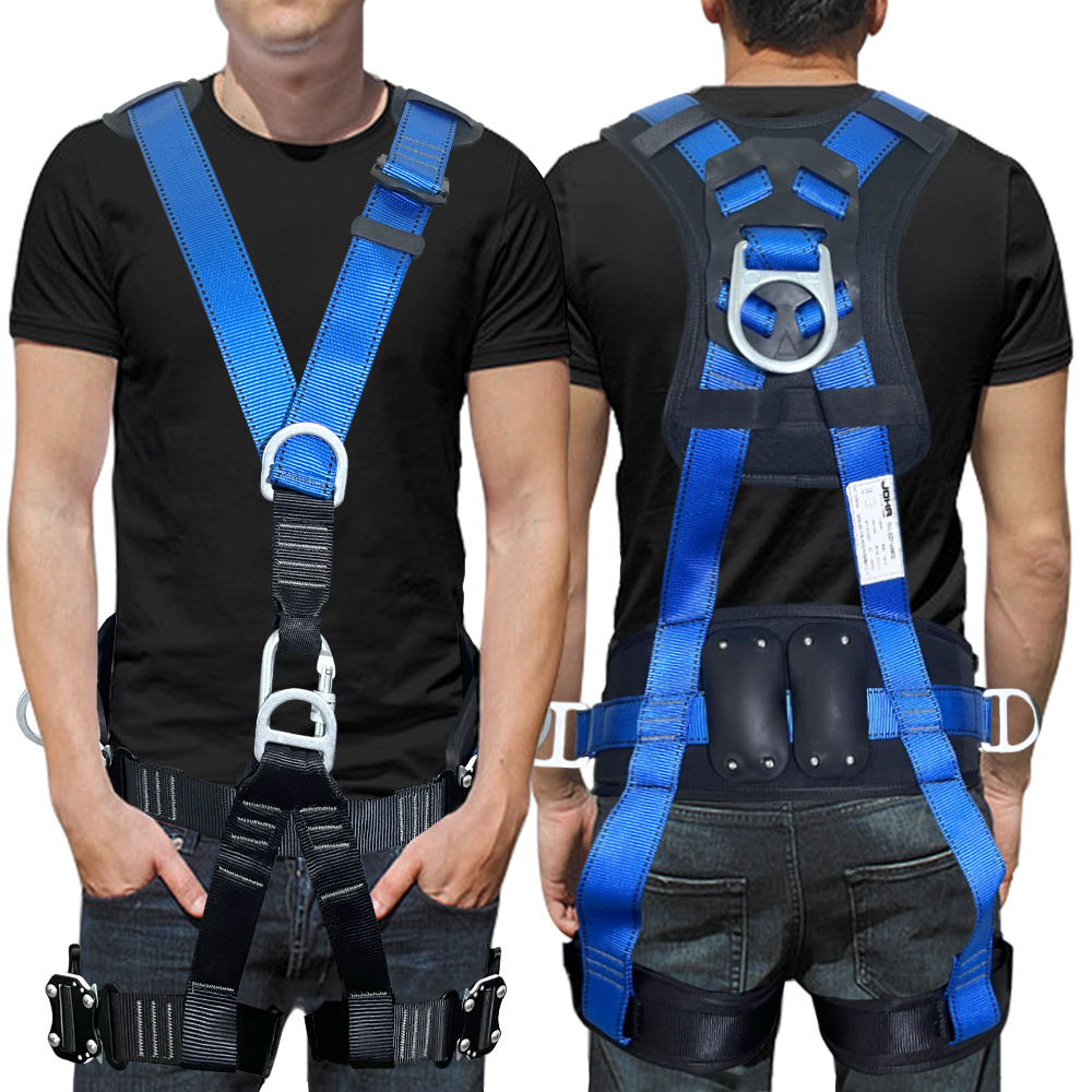 Hot Selling 4 Point Harness Electric Power Safety Harness Double Hook