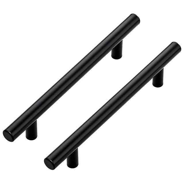 Black Stainless Steel Cabinet Pulls Drawer Dresser Pulls