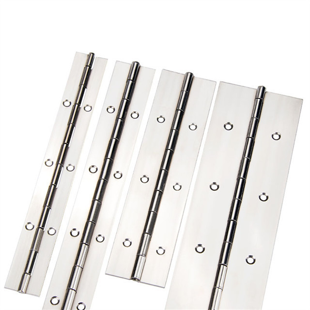 Heavy Duty Stainless Steel 304 201 316 Piano Hinge Continuous Hinge