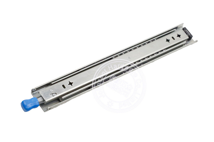 durable industrial 53mm heavy duty drawer slide with locking device