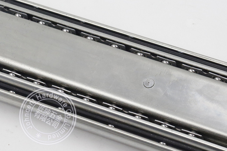 durable industrial 53mm heavy duty drawer slide with locking device