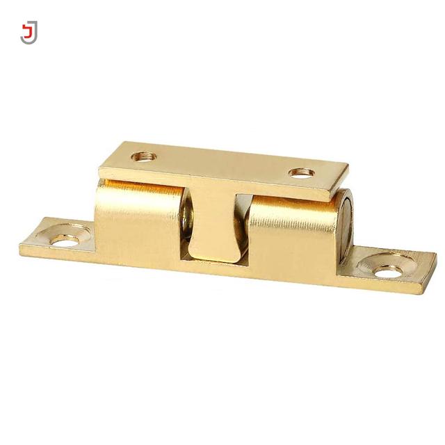 solid brass double ball catch latch