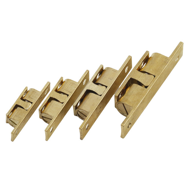 solid brass double ball catch latch