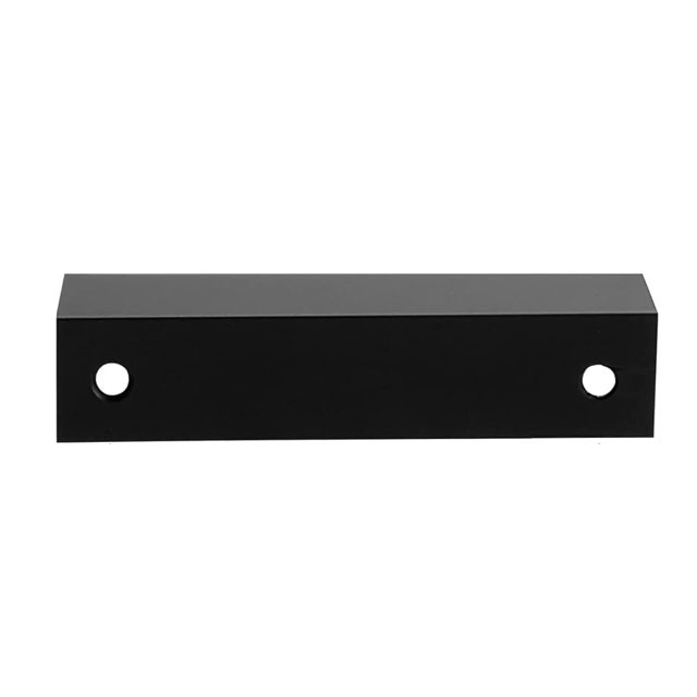 Matte Black Modern Aluminum Finger Edge Pulls for Cabinets and Drawers