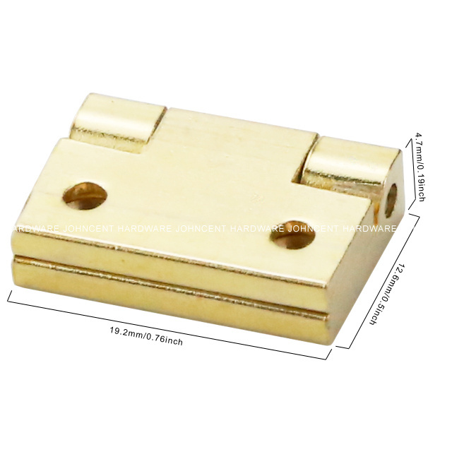 mini hinge 90 degree jewelry box hinge small size brass hinges