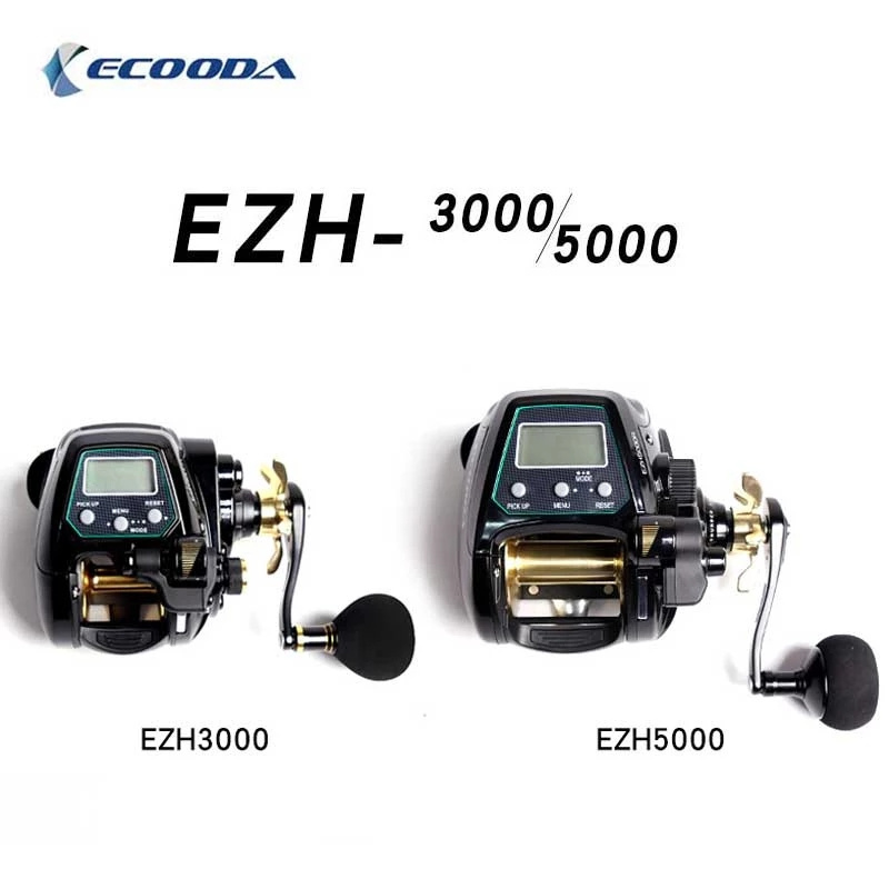 ECOODA Brand Big Game 3000series 5000series Saltwater Electric Fishing Reel Sea Boat Fishing Reels