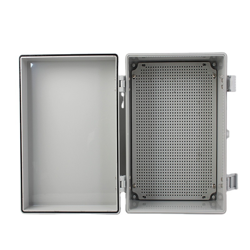 KG Series ip66 Abs Pc Hinged Plastic Enclosure Waterproof Outdoor Distribution Box Waterproof Power Electrical Junction Box