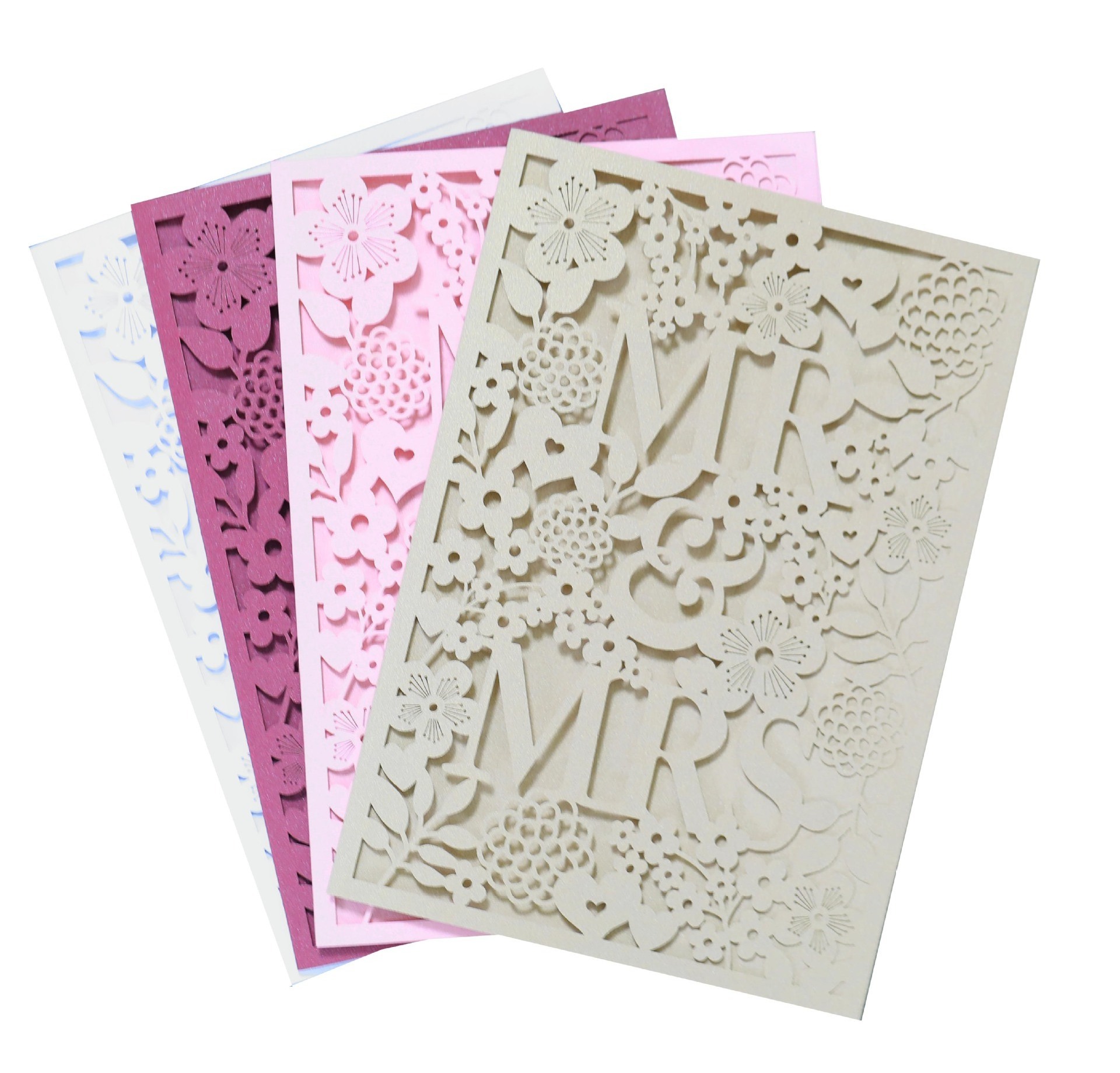 wholesale price wedding invitation greeting cards custom greeting card printing Luxury greeting card envelope