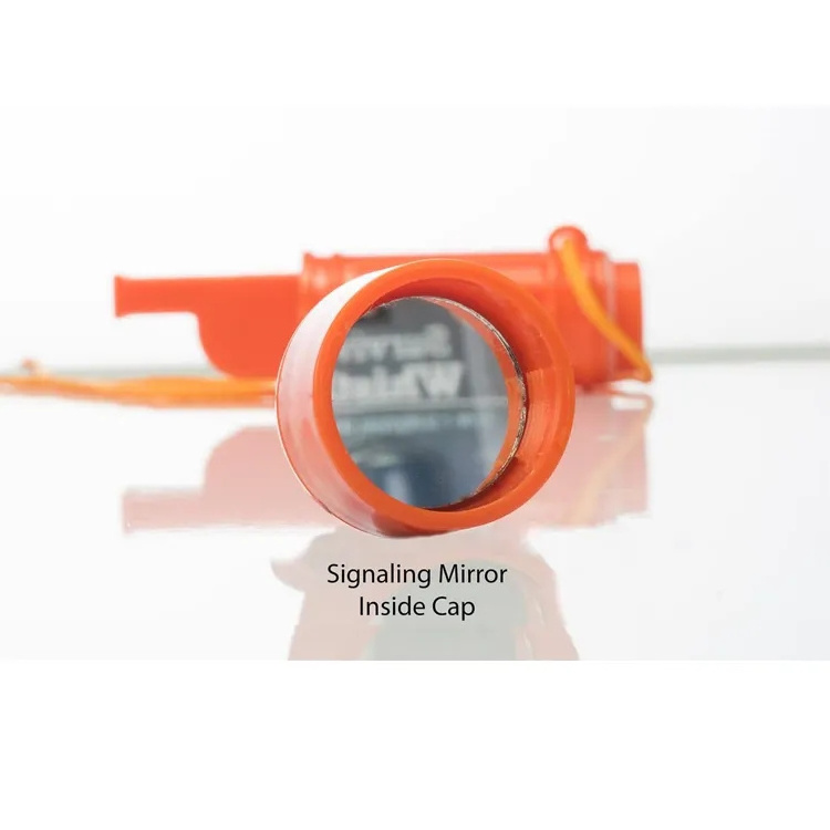 5 in1 multi-function compass whistle outdoor portable plastic whistle survival emergency whistle with Lanyard