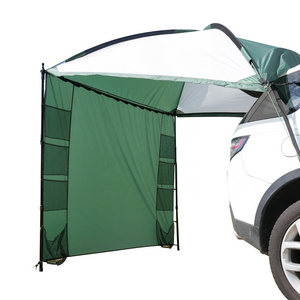 Johold Car side canopy Outdoor camping aluminum pole large space awning sun protection and rain camping canopy screen