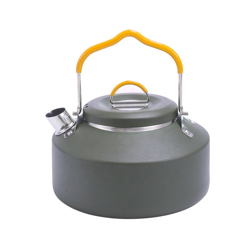 Johold Manufacturers 304 stainless steel outdoor kettle portable tea stove camping equipment cooking kettle