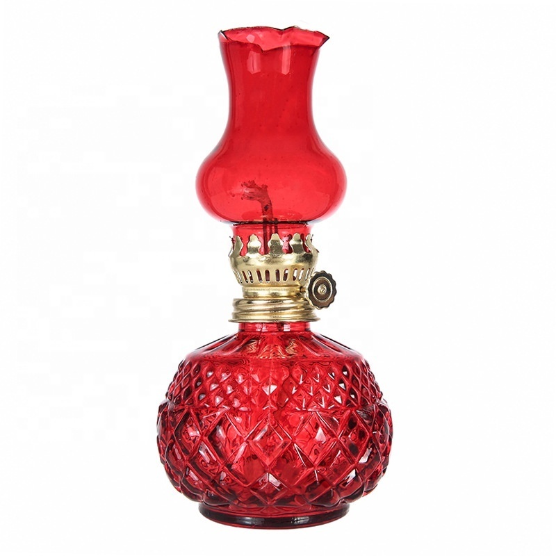 Johold Glass Oil Lamps Use Lamp Home Decoration  Box or Customized for Indoor Thermal Transfer Printing Holiday Decoration