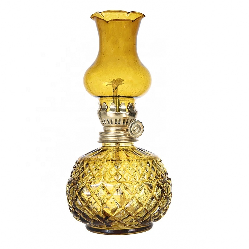 Johold Glass Oil Lamps Use Lamp Home Decoration  Box or Customized for Indoor Thermal Transfer Printing Holiday Decoration