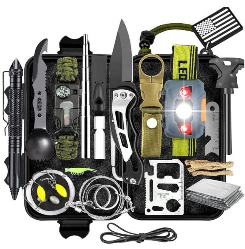 Johold 19 in 1 Outdoor Wilderness emergency survival kit