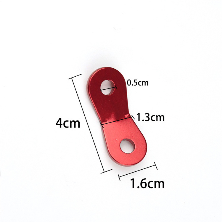 Aluminum Alloy Guyline Cord  Adjusters Tensioners Tent Wind Rope Buckles Camping Accessories for Tent Camping Hiking