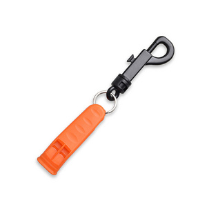 Outdoor Emergency Whistle with Hook for Hiking Camping Rowing Climbing Dog Training Survival Tools