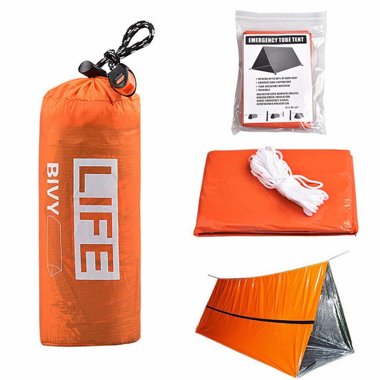 Life Tent Emergency Survival Shelter 2 Person Emergency Tent Use As Survival Tent for Camping Hiking