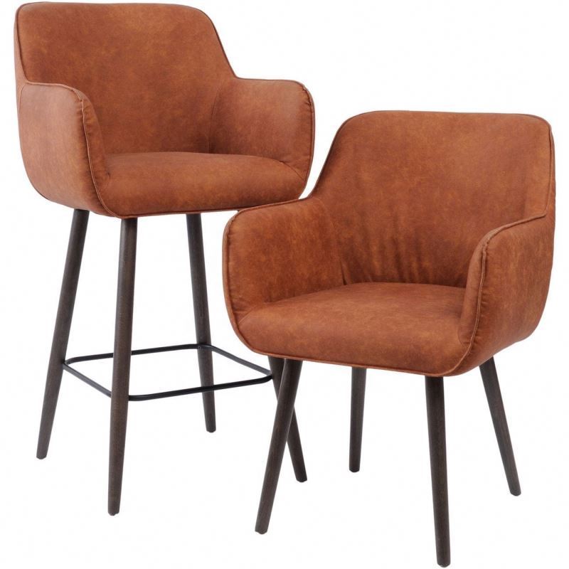 Nordic Velvet Fabric dining Golden Metal Legs casual restaurant club villa kitchen bar patio cafe leather Chair