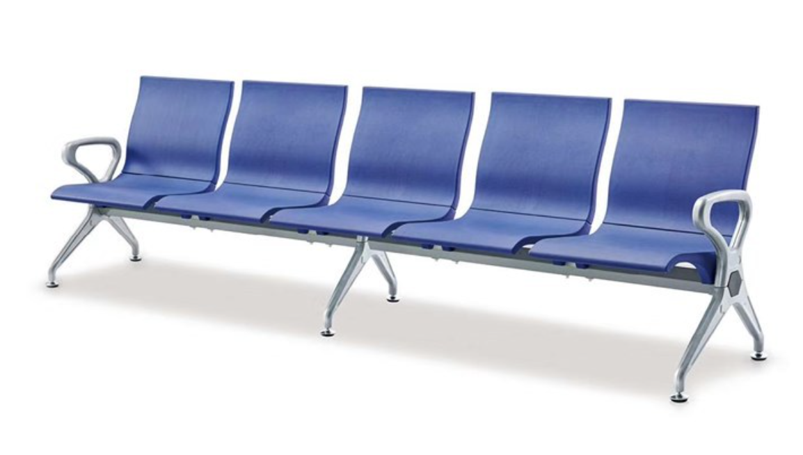 Johoofurniture Hot Selling Hospital Clinic Airport Waiting Room Chair Four-Seater Waiting Chairs